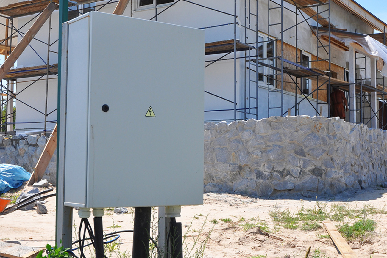 Baustrom bei Elektrotechnik Endreß in Uffenheim