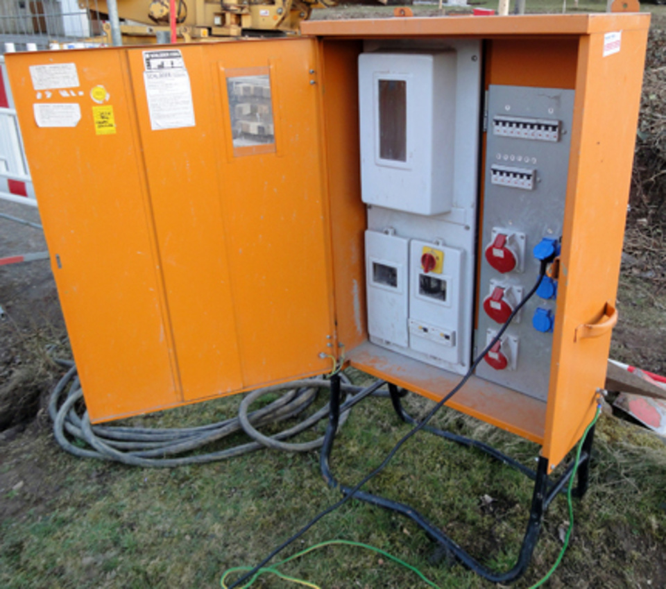 Baustromkasten bei Elektrotechnik Endreß in Uffenheim